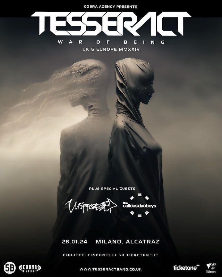 Tesseract Tour 2023 Vertigo Concerti