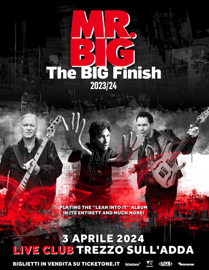 Mr. Big Tour 2024 Vertigo Concerti