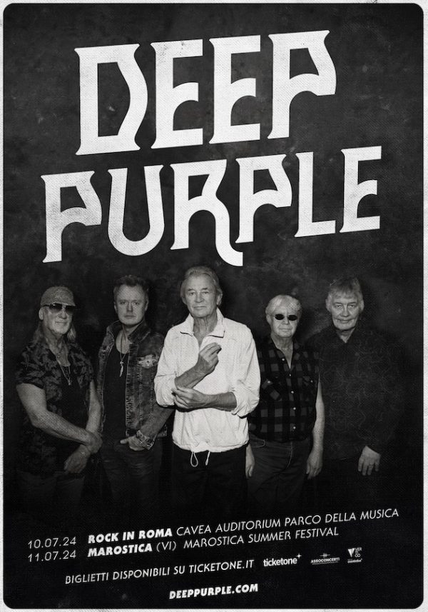 DEEP PURPLE Tour 2024 Vertigo Concerti