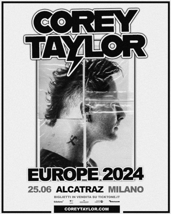 Corey Taylor Tour 2024 Vertigo Concerti